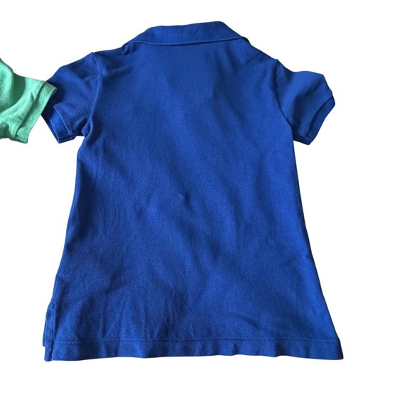 Two Polo Ralph Lauren Little Boys Short Sleeve Polo Shirt Mint Blue Size 5 - Picture 8 of 9